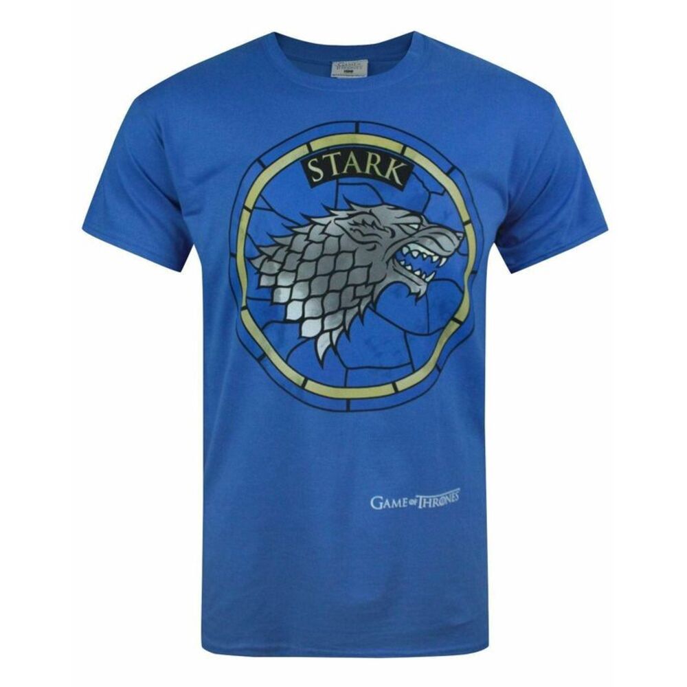 Game Of Thrones Mens Stark T-Shirt / Blue
